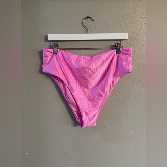 PINK Victoria Secret Vibrant Pink Bikini Set - Picture 3 of 7